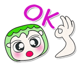 ..Hello.. My name is Hatori.. sticker #14247280