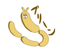 Medium mammal pink10 sticker #14247343