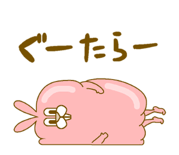 Medium mammal pink10 sticker #14247348