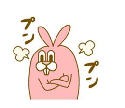 Medium mammal pink10 sticker #14247351