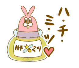 Medium mammal pink10 sticker #14247360