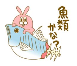 Medium mammal pink10 sticker #14247363