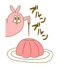 Medium mammal pink10 sticker #14247371