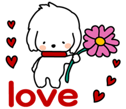 I am Reo.LOVE.pure dog. sticker #14247419