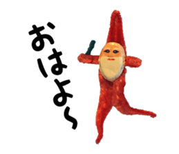 Santa Doll Sticker sticker #14247534