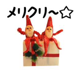 Santa Doll Sticker sticker #14247546