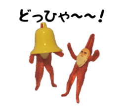 Santa Doll Sticker sticker #14247549