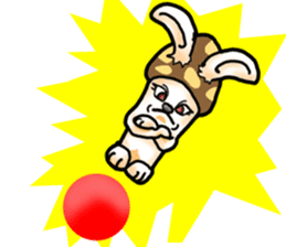 Mushroom-Rabbit sticker #14248037
