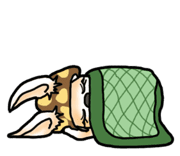 Mushroom-Rabbit sticker #14248045