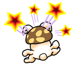 Mushroom-Rabbit sticker #14248058