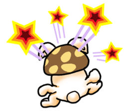 Mushroom-Rabbit sticker #14248058