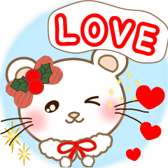 Panda cat, Pan'nya christmas and newyear