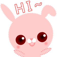 Pinky the little rabbit sticker #14248302