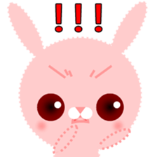 Pinky the little rabbit sticker #14248307