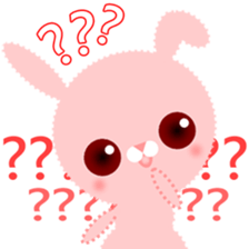 Pinky the little rabbit sticker #14248308