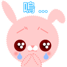 Pinky the little rabbit sticker #14248310