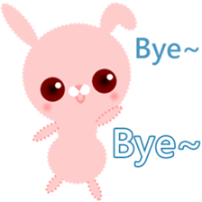 Pinky the little rabbit sticker #14248322