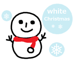Christmas sticker of Atsuko. sticker #14248571