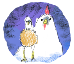 Mr.Deep-fried chicken sticker #14248607