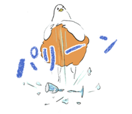 Mr.Deep-fried chicken sticker #14248608