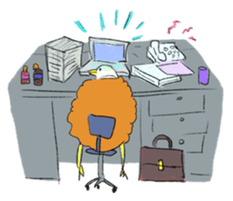 Mr.Deep-fried chicken sticker #14248626