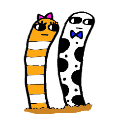 Chinhana-kun and Nishiana-chan