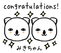 Mikichan koala sticker #14249135