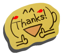 Handwriting wind reaction2. sticker #14249791