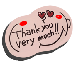 Handwriting wind reaction2. sticker #14249792