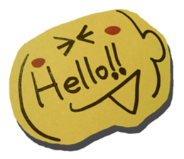 Handwriting wind reaction2. sticker #14249800