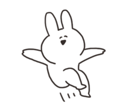 Spiteful rabbit2 sticker #14249898