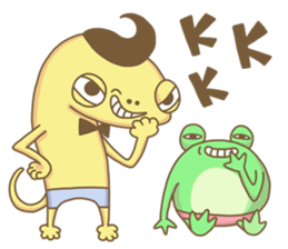 Gecko and his friends New sticker #14250417