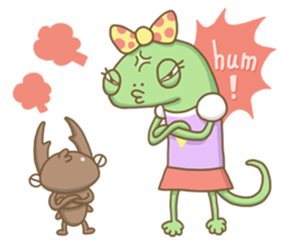 Gecko and his friends New sticker #14250418