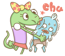 Gecko and his friends New sticker #14250421