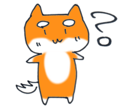 Shiba dog MARO of cure sticker #14251204