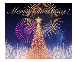 Animation Sticker "Merry Christmas" sticker #14251237
