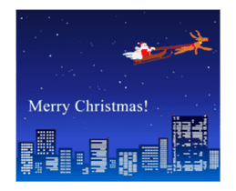 Animation Sticker "Merry Christmas" sticker #14251240