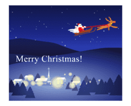 Animation Sticker "Merry Christmas" sticker #14251241