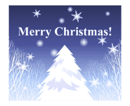 Animation Sticker "Merry Christmas" sticker #14251242