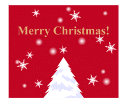 Animation Sticker "Merry Christmas" sticker #14251243
