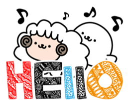 Hitsujitoazarashi2 sticker #14251512