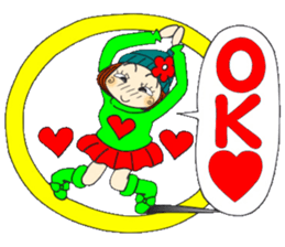 Castor bean-chan 73 sticker #14251962