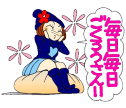 Castor bean-chan 73 sticker #14251978