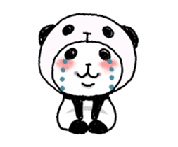 Panda in panda (move) sticker #14252014