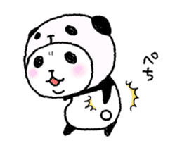 Panda in panda (move) sticker #14252015