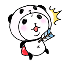 Panda in panda (move) sticker #14252016