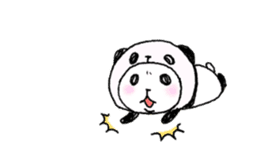 Panda in panda (move) sticker #14252020