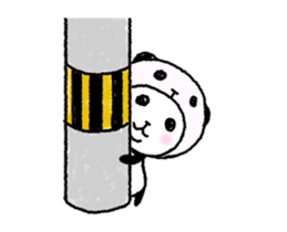 Panda in panda (move) sticker #14252023