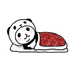 Panda in panda (move) sticker #14252028