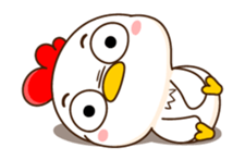 Small coo chicken sticker #14252061